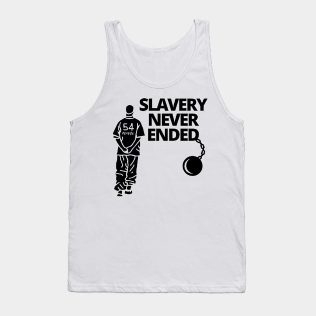 Slavery never ended Tank Top by glumwitch